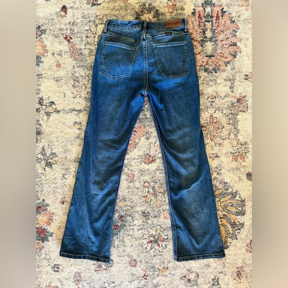 Wrangler High Rise Boot Cut Jeans